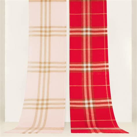 alabaster burberry scarf|Check Lightweight Wool Silk Scarf in ALABASTER.